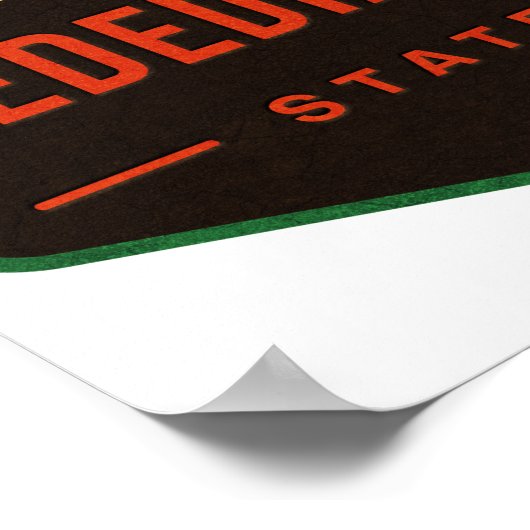 Poster Parc d'état Jedediah Smith (Coin)