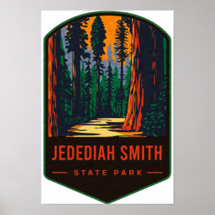 Poster Parc d'état Jedediah Smith