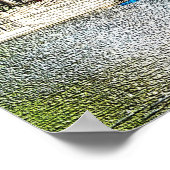 Poster Parc du Retiro de Buen, Madrid, Espagne (Coin)