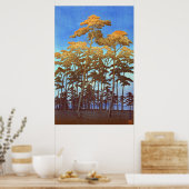 Poster Parc Hikawa à Omiya Kawase Hasui 1930 (Cuisine)