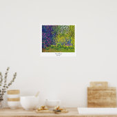 Poster Parc Monceau Claude Monet (Cuisine)