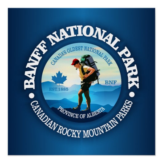 Poster Parc national Banff (C) (Devant)