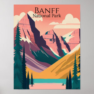 Poster Parc national Banff Contemporain
