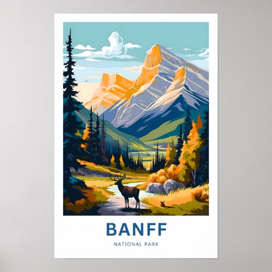 Poster Parc national Banff Imprimer (Devant)