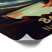 Poster Parc national Banff Vintage (Coin)