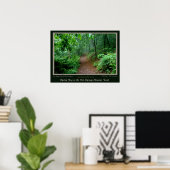 Poster Parc national Centennial Hot Springs Mt Trail (Bureau à domicile)