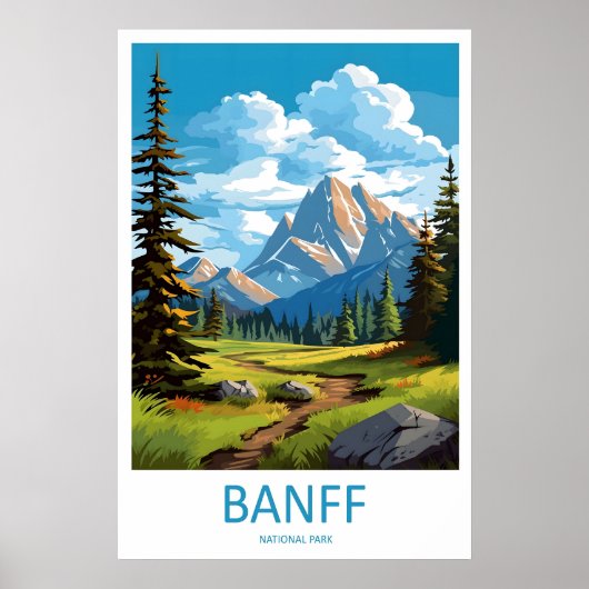 Poster Parc national de Banff 2 (Devant)