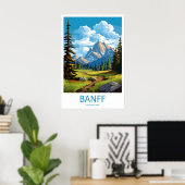 Poster Parc national de Banff 2 (Bureau à domicile)
