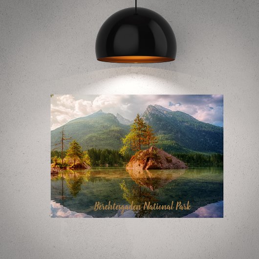 Poster Parc national de Berchtesgaden pittoresque