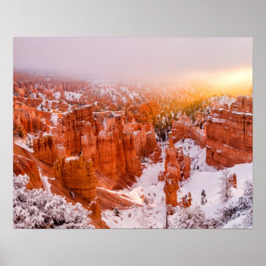 Poster Parc national de Bryce Canyon (Devant)