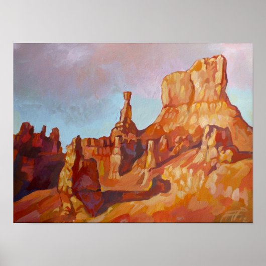 Poster Parc national de Bryce Canyon (Devant)
