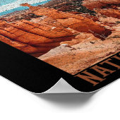 Poster Parc national de Bryce Canyon Sentier Explorer Uta (Coin)