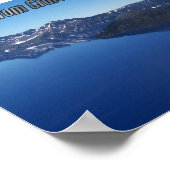 Poster Parc national de Crater Lake (Coin)