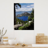 Poster Parc national de Crater Lake - Wizard Island (Cuisine)