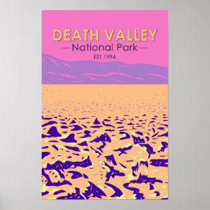 Poster Parc national de Death Valley Golf du Devil