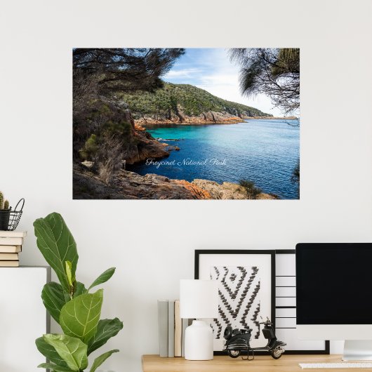 Poster Parc national de Freycinet (Bureau à domicile)