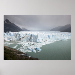 Poster Parc national de glacier de Perito Moreno