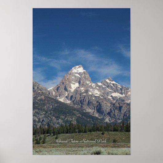 Poster Parc national de Grand Teton (Devant)