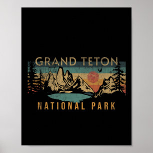 Poster Parc national de Grand Teton