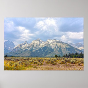 Poster Parc national de Grand Teton, Wyoming