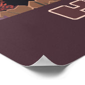 Poster Parc national de Haleakala Cratère volcanique de M (Coin)