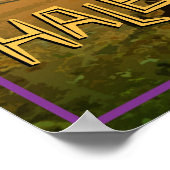 Poster Parc national de Haleakala, Maui Hawaii (Coin)