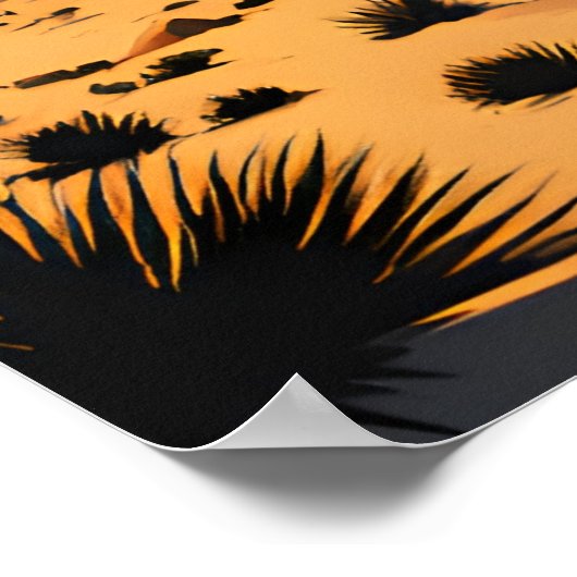 Poster Parc national de Joshua Tree (Coin)