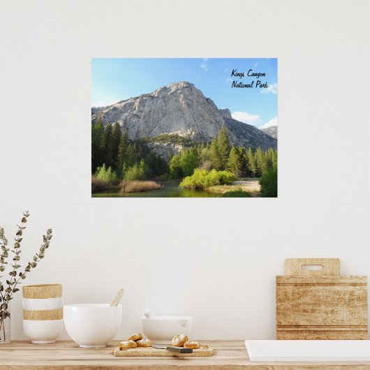 Poster Parc national de Kings Canyon (Cuisine)