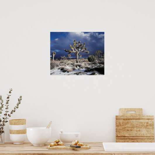 Poster Parc national de la Californie, Joshua Tree (Cuisine)