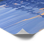 Poster Parc national de la vallée de Kobuk Alaska Caribou (Coin)