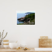 Poster Parc national de l'Acadie (Cuisine)