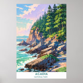 Poster Parc national de l'Acadie (Devant)