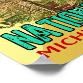 Poster Parc national de l'Isle Royale, Michigan (Coin)