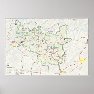 Poster Parc national de Mammoth Cave