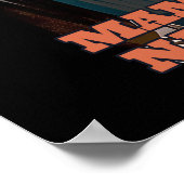 Poster Parc national de Mammoth Cave du Kentucky V02 (Coin)