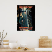 Poster Parc national de Mammoth Cave du Kentucky V02 (Cuisine)