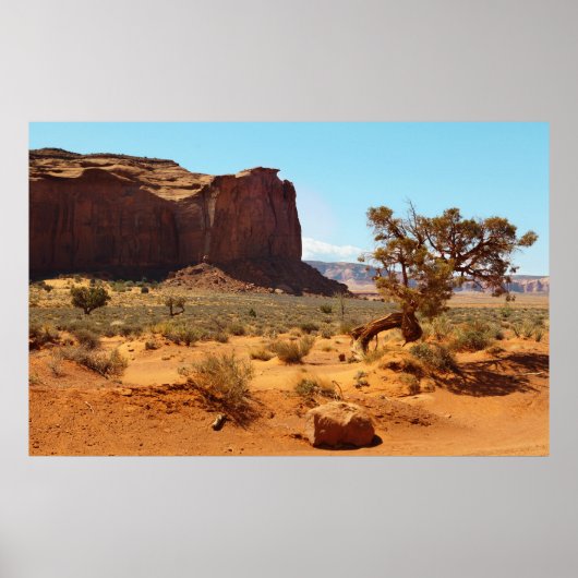 Poster Parc national de Monument Valley (Devant)