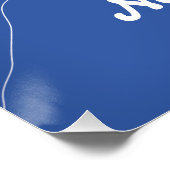 Poster Parc national de Munga-Thirri Birdsville Australie (Coin)