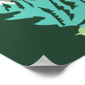 Poster Parc national de North Cascades Goode Mountain Ret (Coin)