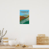 Poster Parc national de Northumberland Hadrians Mur Angle (Cuisine)