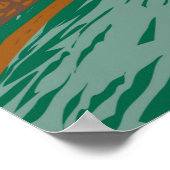 Poster Parc national de Northumberland Hadrians Mur Angle (Coin)