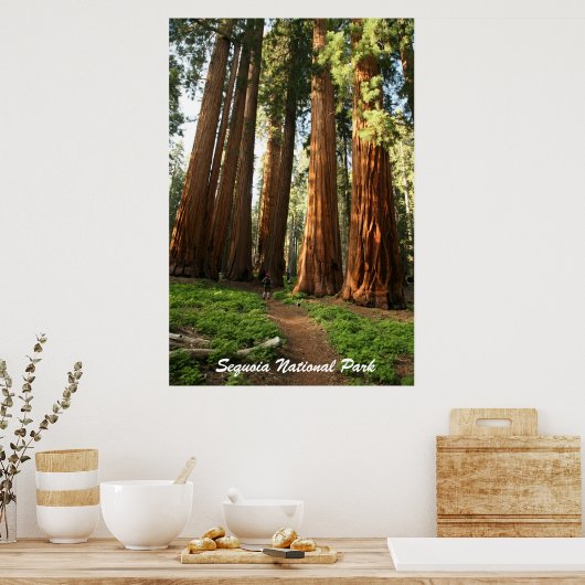 Poster Parc national de Sequoia (Cuisine)