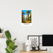 Poster Parc national de Sequoia Imprimer (Bureau à domicile)