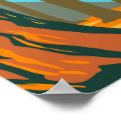 Poster Parc national de Sequoia Sequoia Arbres géants (Coin)