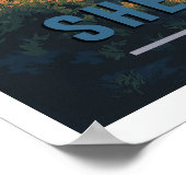 Poster Parc national de Shenandoah, Virginie (Coin)