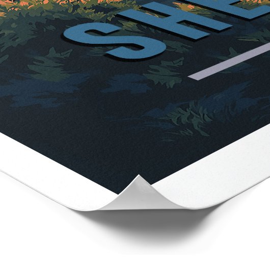 Poster Parc national de Shenandoah, Virginie (Coin)