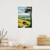 Poster Parc national de South Downs (Cuisine)