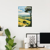 Poster Parc national de South Downs (Bureau à domicile)