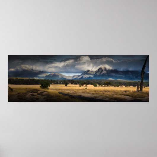 Poster Parc national de Stirling Range, Australie (Devant)