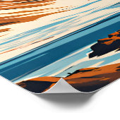 Poster Parc national de Vatnajokull (Coin)